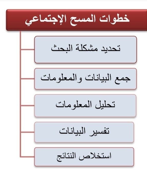 خطوات المسح الإجتماعي