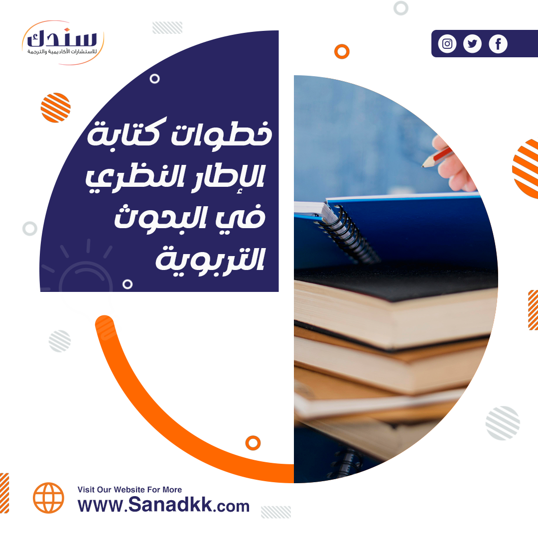 خطوات كتابة الإطار النظري في البحوث التربوية موقع سندك 0432